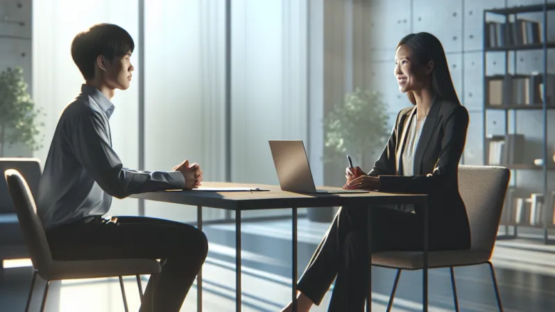 Simulación de Entrevista de Trabajo: Desarrollo de Habilidades de Comunicación y Conocimiento del Mercado Laboral