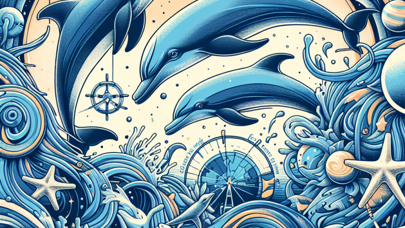 Un texto expositivo sobre los delfines