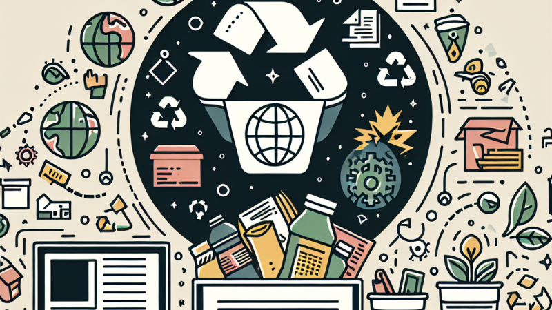 Una disertación sobre el reciclaje doméstico