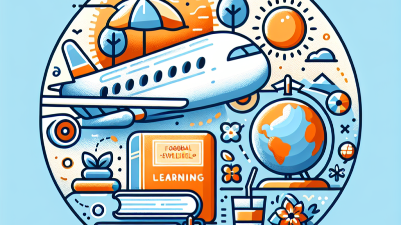Una vacaciones desde mi punto de vista en inglés
